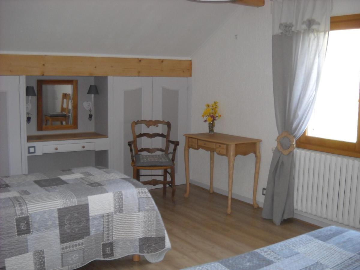 Bed and Breakfast La Contamine Naves-Parmelan Exterior foto
